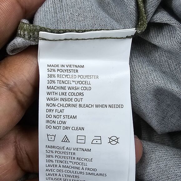 NWT prAna Men's Green Camo “Prospect Heights” T-Shirt Size XS - Picture 6 of 9